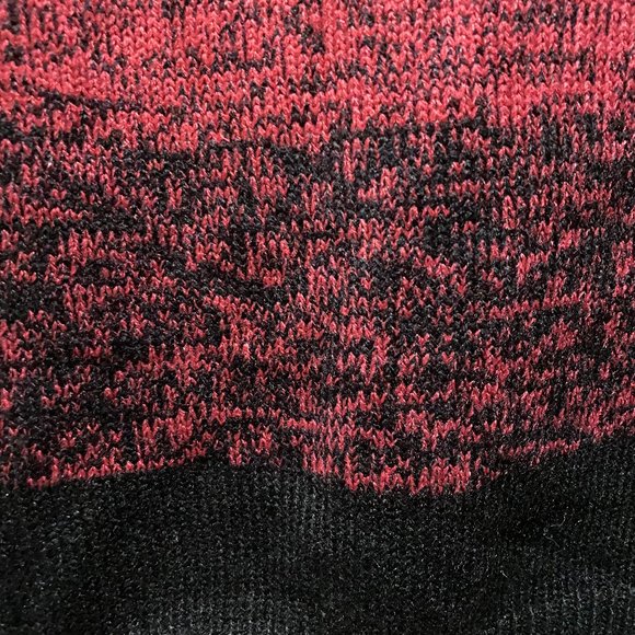 Divided by H&M Red/Black Ombré Knit Sweater Tunic - Picture 3 of 5